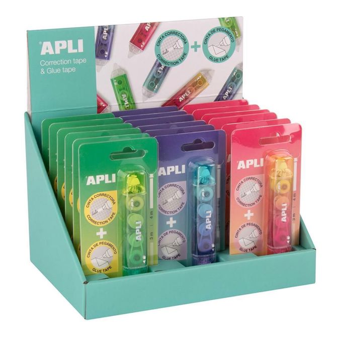 Apli Korekturni trak + lepilo v traku