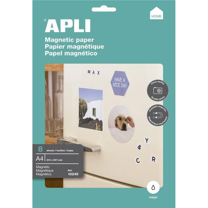Magnetni papir APLI A4 8 listov