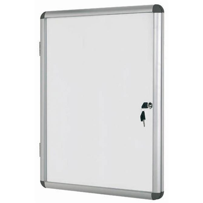 Bi-Office Oglasna omarica s ključem 1 x A4 magnetna 367 x 280 mm