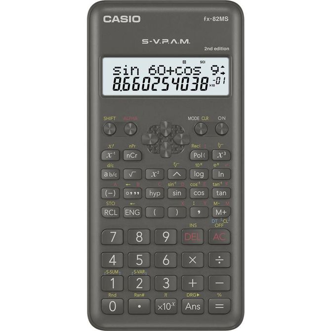 CASIO kalkulator FX-82MS 2nd EDITION