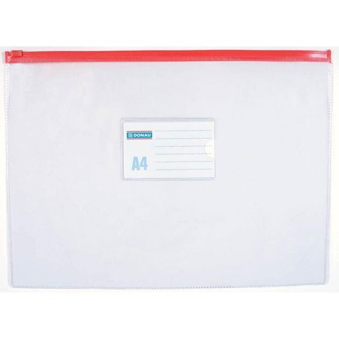 Donau Mapa z zadrgo PVC A4