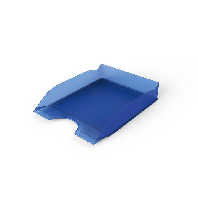 Pisemski odlagalnik Durable BASIC, A4–C4, prosojno moder, 337 × 253 × 63 mm