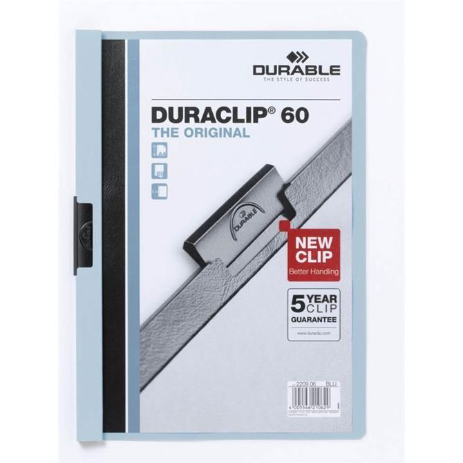 Durable Mapa Duraclip (2209) A4 modra