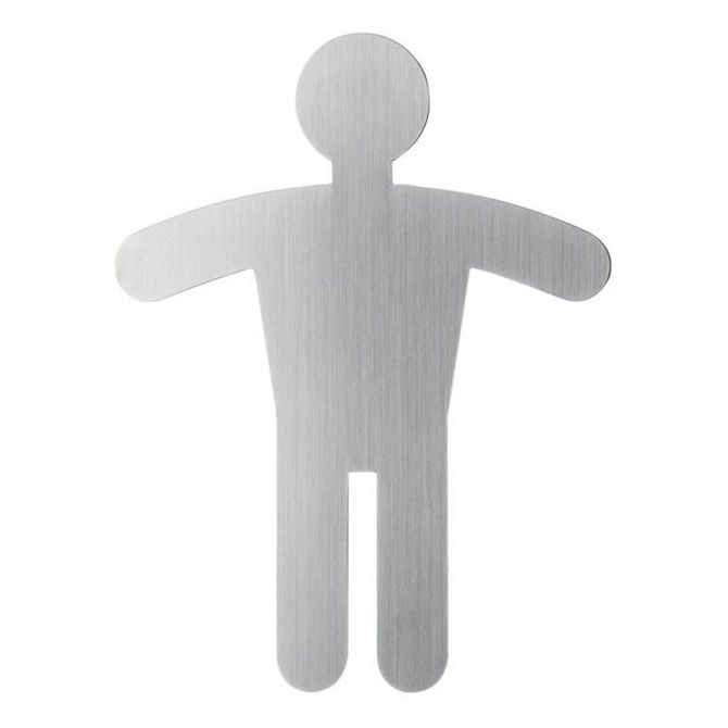 Durable Piktogram - simbol moški WC (4951) 120x90mm