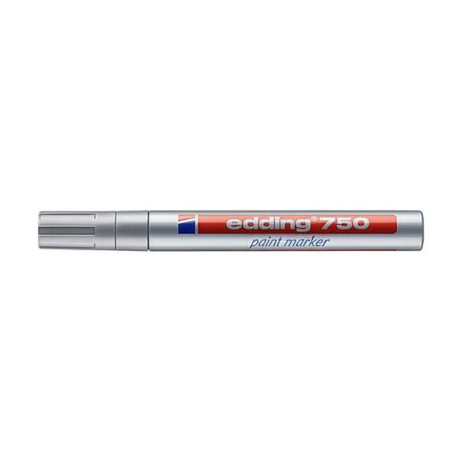 Marker za barvo Edding 750, 2,0 - 4,0 mm, srebrn