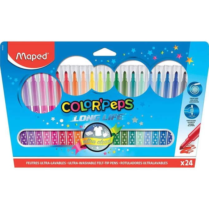 Flomastri MAPED Color'peps, 24/1