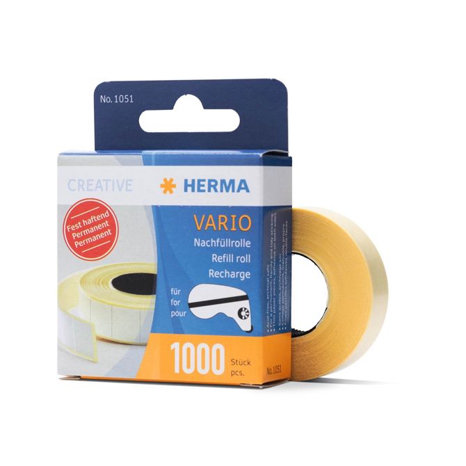 Herma lepimiška refil, permanenten, 1000/1, v škatli