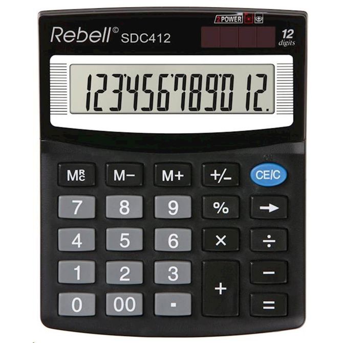 KALKULATOR REBEL SDC412+
