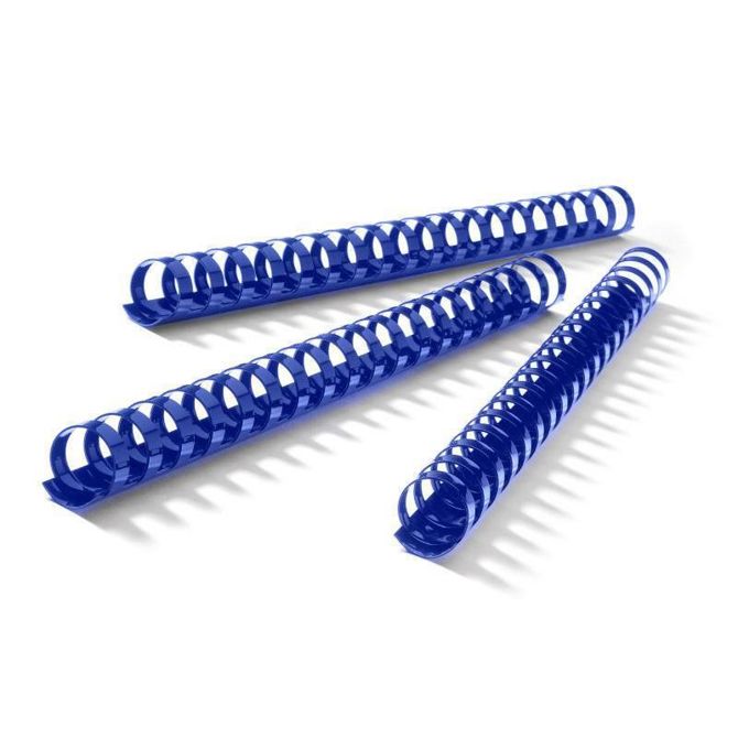 Spirale PVC 16 mm, modre, 100 kos BTKLSL16