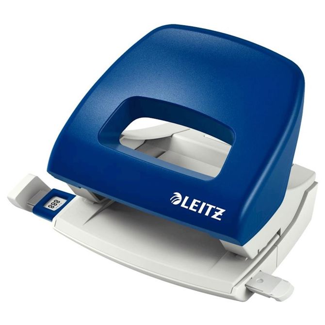 Leitz luknjač , do 16 listov, moder