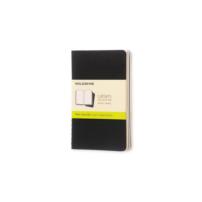 Moleskine Cahier Journals, Pocket, brezčrtni, mehke platnice