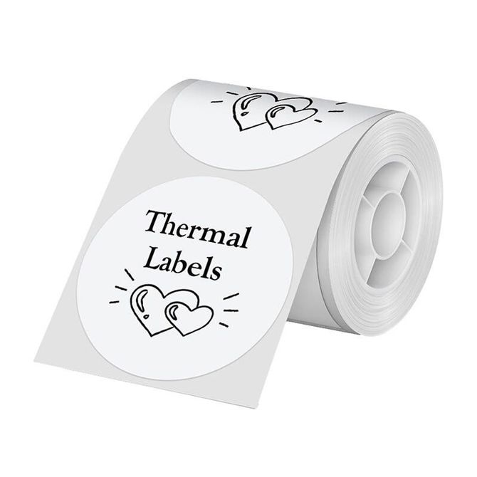 Nelko termo etiketa za tiskalnik etiket PM220 (bela, 50*50 mm)