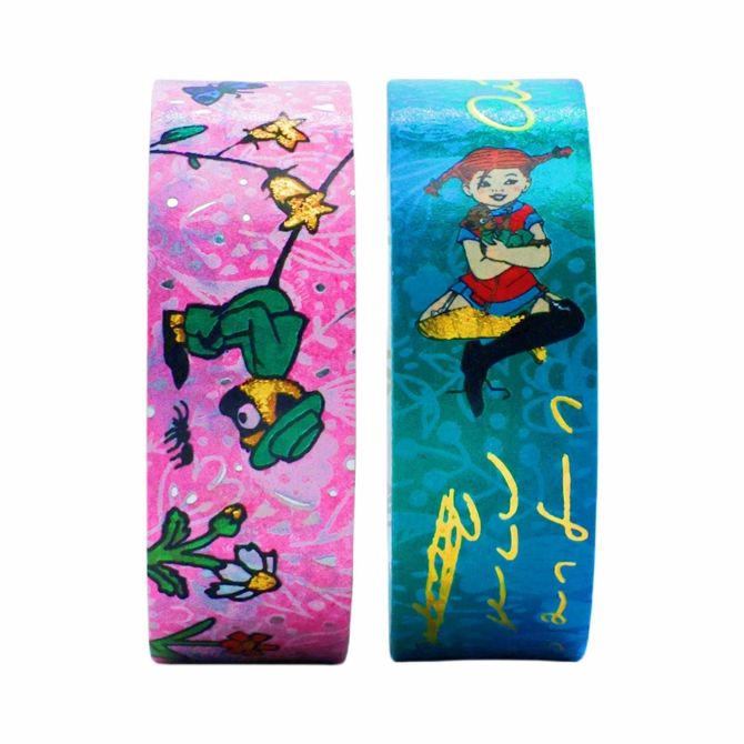 Paperblanks Pippi Longstocking, Washi tape, 2/1