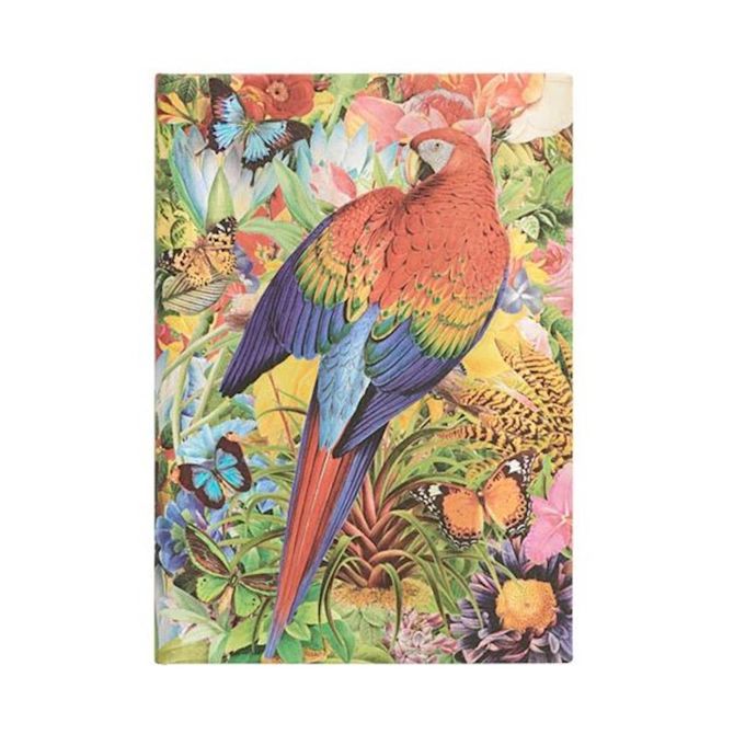 Paperblanks Tropical Garden, midi, črtni, trde platnice
