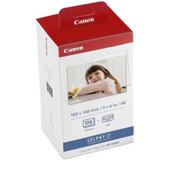 Papir Canon KP-108IN SELPHY CP Color Ink / Paper Set