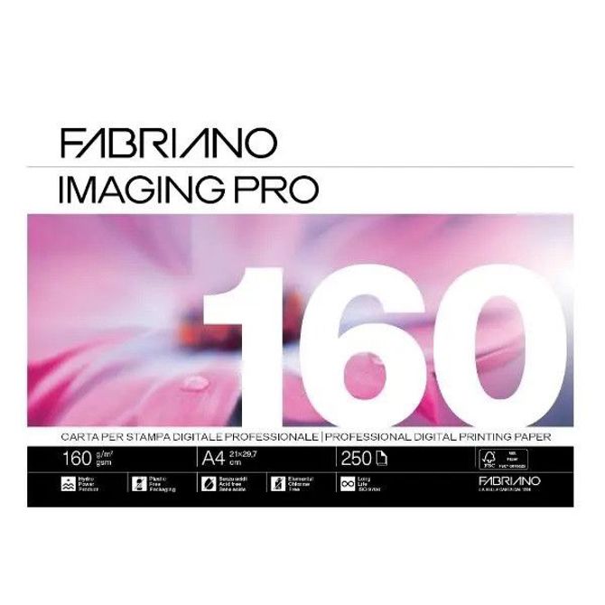 Papir Fabriano imaging pro A4, 160 g, 250 listov