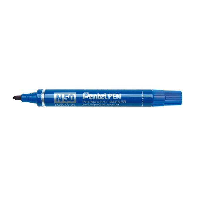 Pentel marker permanentni N50, moder