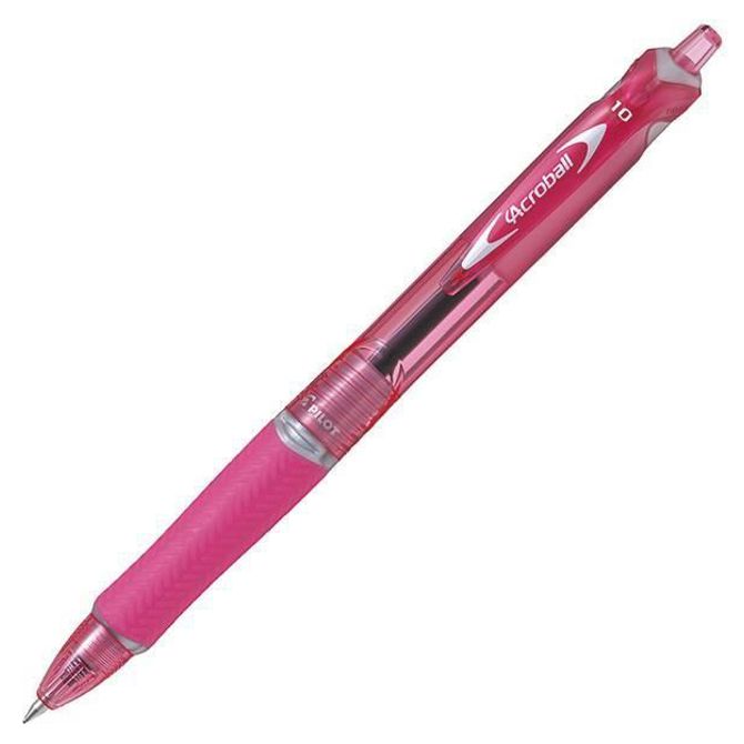 Pilot Kemični svinčnik ACROBALL M, roza BAB-15M-BG-P 10 KOS