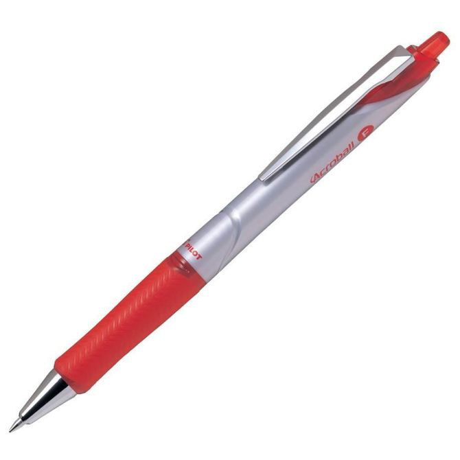 Pilot Kemični svinčnik ACROBALL METALLIC F, rdeč BPAB-25F-R