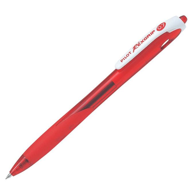 Pilot Kemični svinčnik REXGRIP BEGREEN, rdeč BRG-10F-BG-R 10 KOS