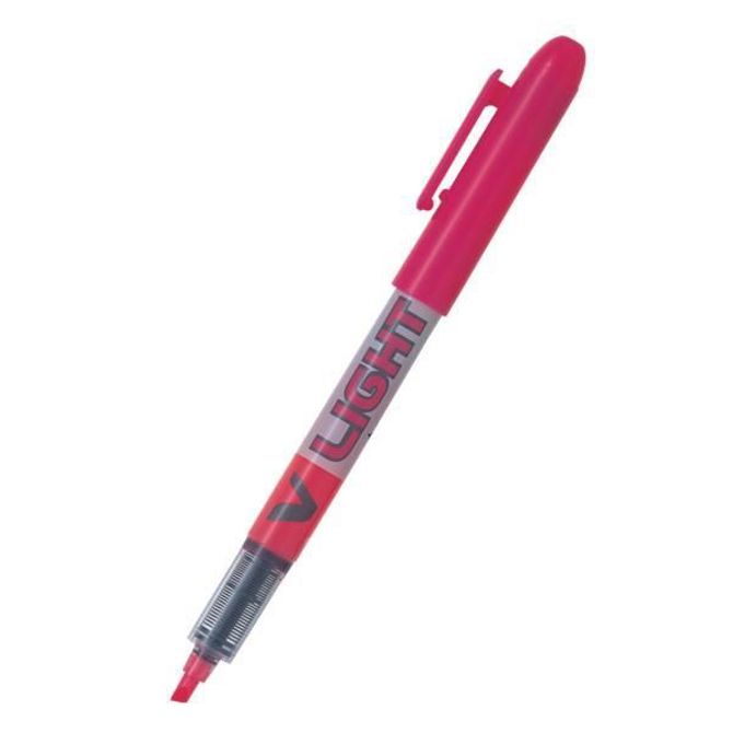 Pilot Označevalnik teksta V LIGHT, roza SW-VLL-P 12 KOS