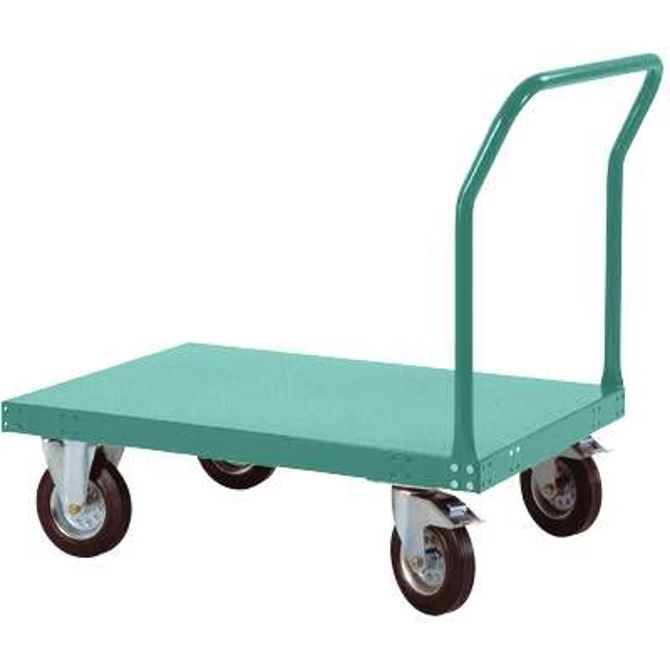 Platformski voziček TRANSOMOBIL, s potisnim ročajem, nosilnost 500 kg, VxŠxD: 880 x 740 x 1013 mm Manuflex TP0163.0001 TP0163.0001  voziček s platformo