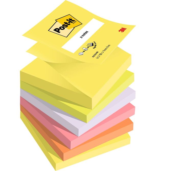 R-330NR Z POST-IT RAINBOW 76X76 NOVO 6/1