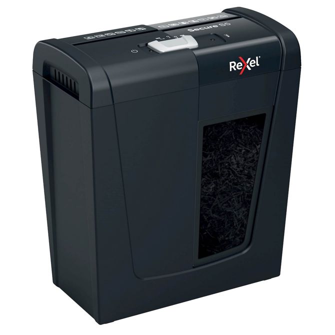 Uničevalec dokumentov Rexel Secure S5, P-2, 6 mm