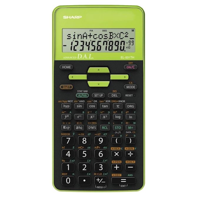 Kalkulator Sharp EL531THBGR, 273F, 2V, tehnični