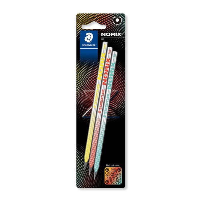 Staedtler svinčniki Norix, HB, 3/1, na blistru
