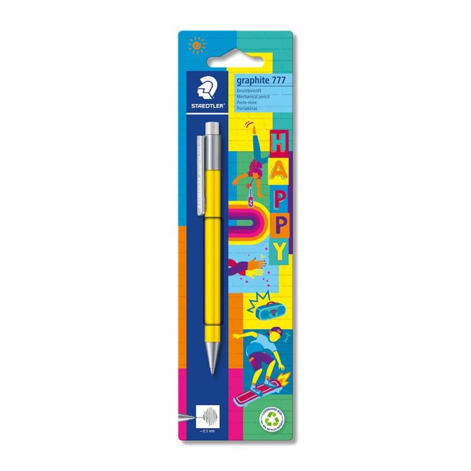 Staedtler tehnični svinčnik Happy 0.5 mm, na blistru