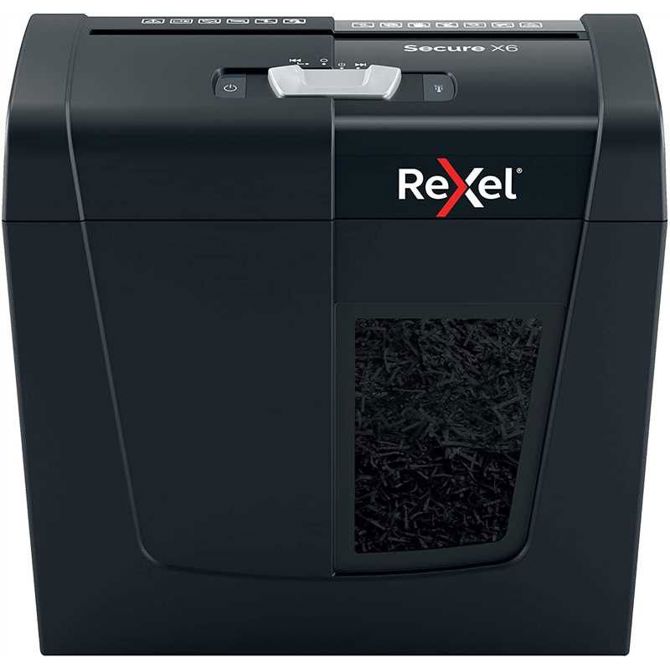Uničevalec dokumentov rexel strip cut x6 4x40 secure 2020122eu p-4