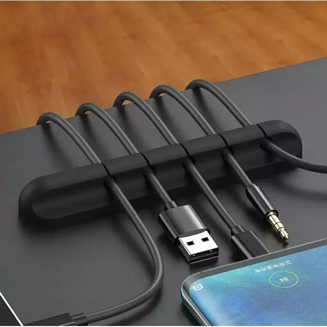 10cm organizer za kable - samolepilno držalo 4