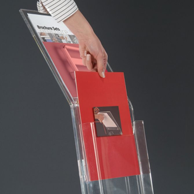 Info stojalo Monoblock, A4, pokončen PIUMNB001000 3