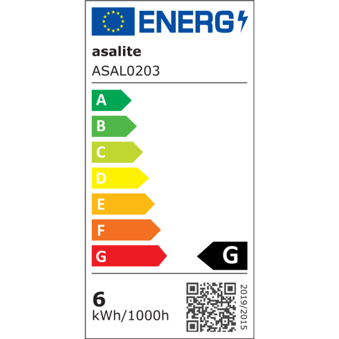 ASALITE namizna svetilka 6W, 4000K, 500lm, bela 4