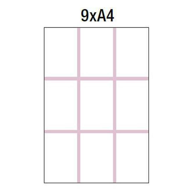 Bi-Office Oglasna omarica zunanja s ključem 9xA4 Mastervision, zunanje mere 81,6x99,5cm 5