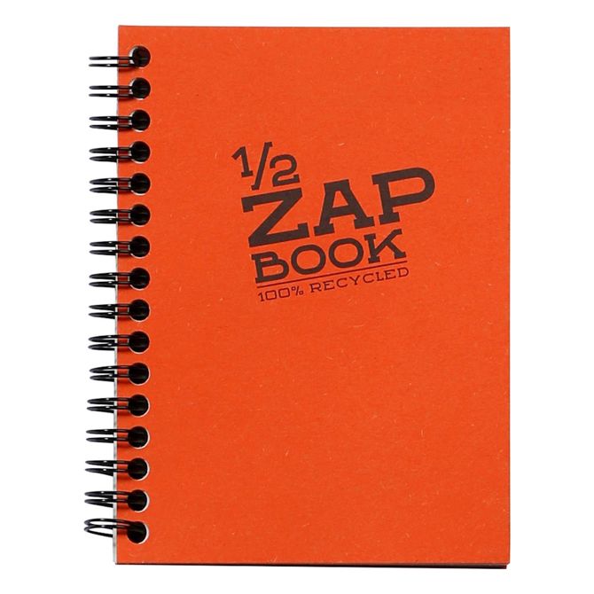 Clairefontaine blok skicirni spiralni ZAP A6, 80 listni, 80g 2