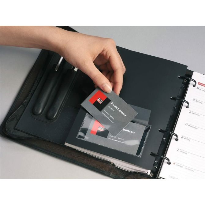 Durable Samolepilni žepki  57 x 90 mm Pocketfix Plus, 10 kos 3