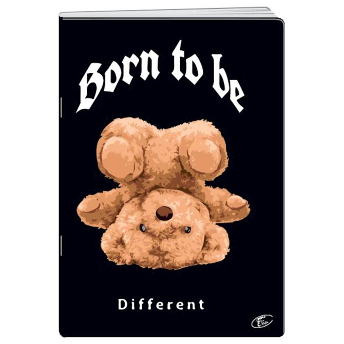 Elisa zvezek Bears, A4, črte 3