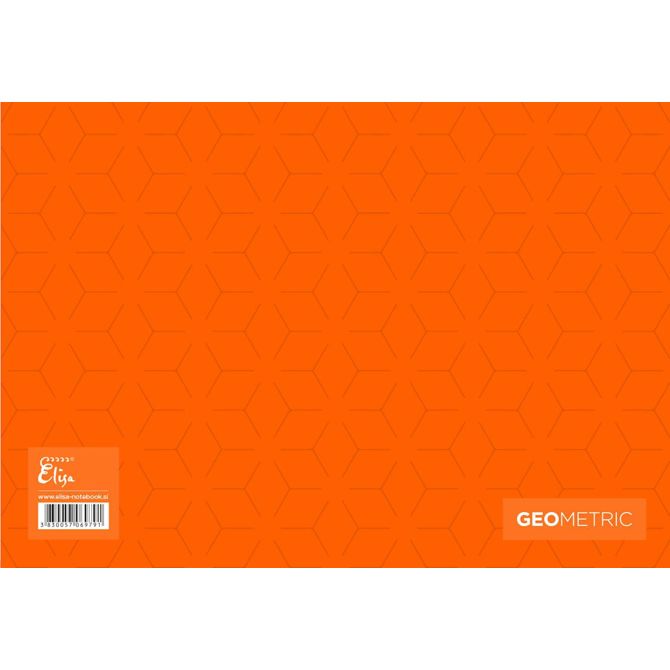 Elisa zvezek Geometric, A4, čisti 3