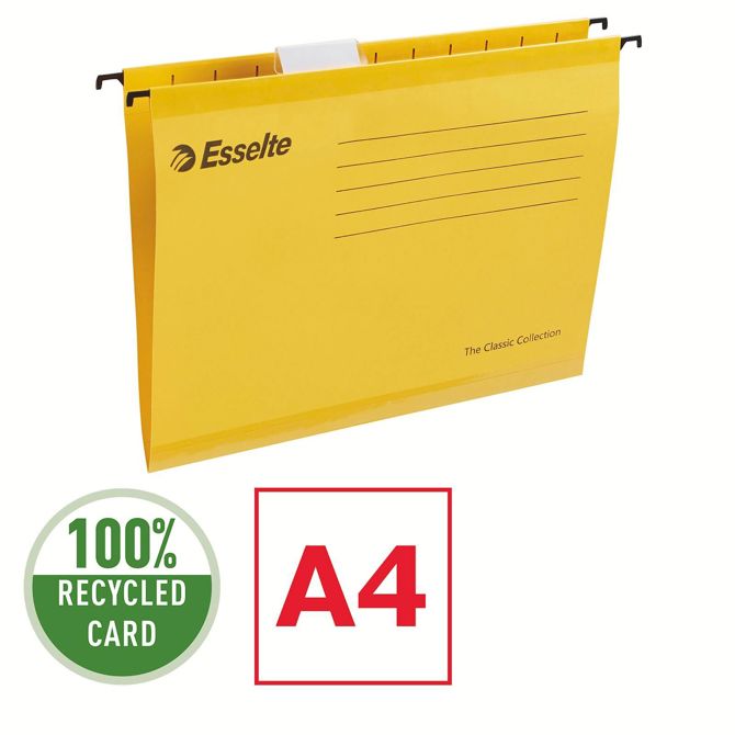 Esselte viseča mapa A4 pendaflex 300-V/3 cm, 25/1, rumena 4