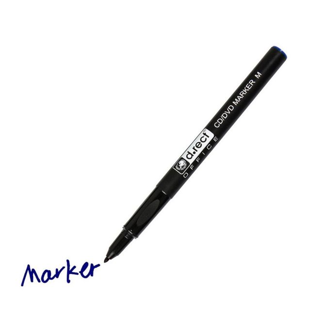 Flomaster levia alkoholni za cd m 1mm (moder) 3