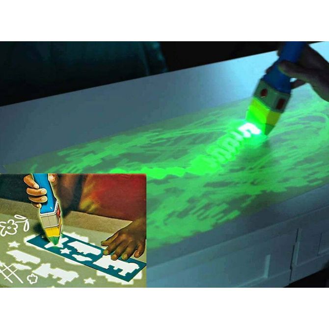 Fluorescentni čarobni čopič s svetlečim peresom 5