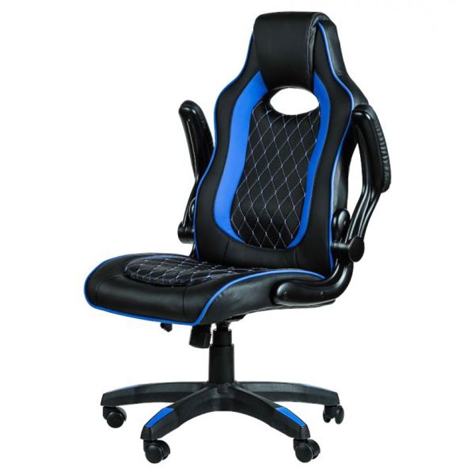 Gaming stol Bytezone Sniper, črno-moder 3