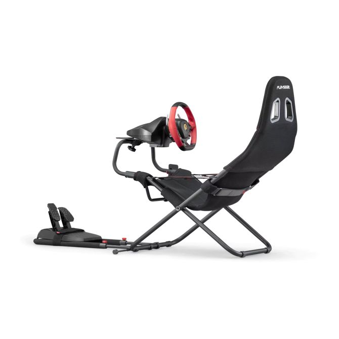 Gaming stol Playseat Challenge RC.00312 zložljiv, nastavljiv, združljiv z vsemi volani in pedali, za vse konzole, črn 5