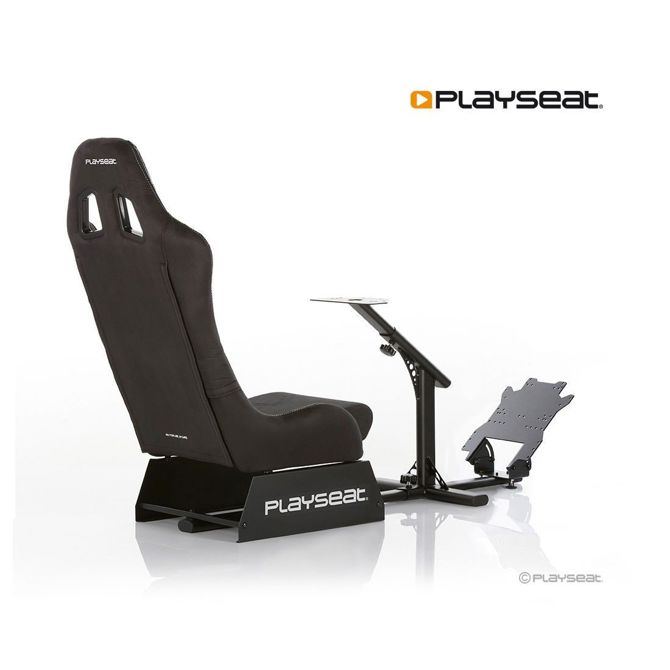 Gaming stol Playseat Evolution REM.00008 črn, usnjen videz, nastavljiv, zložljiv, združljiv z volani in pedali 2