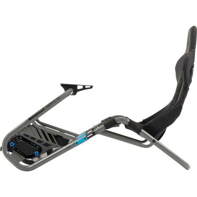 Gaming stol Playseat Trophy Logitech G Edition siva, brezokvirna struktura, ActiFit material, nastavljiv sedež, združljiv z volani Direct Drive 6
