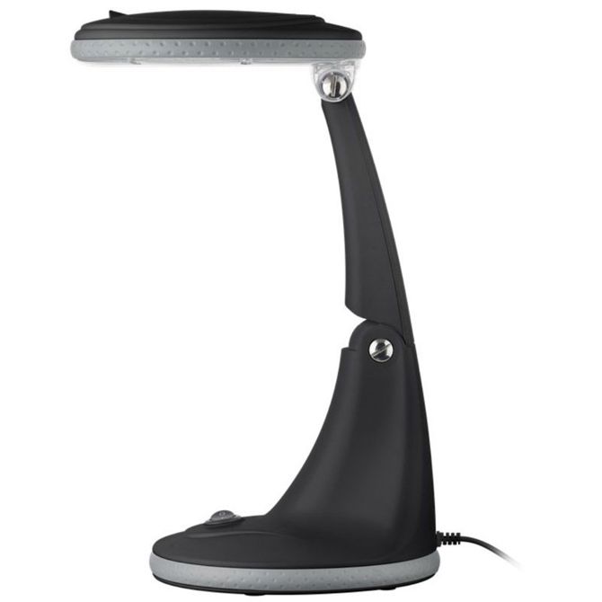 GOOBAY povečevalna 1,75x 6W 450lm LED črna delovna namizna svetilka 2