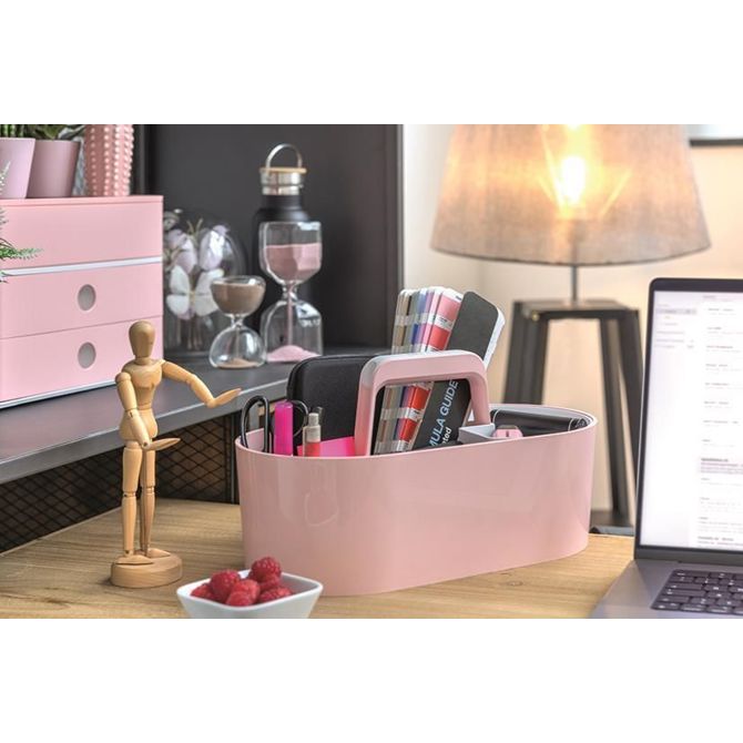 HAN Škatla za shranjevanje LOFT flamingo roza 2