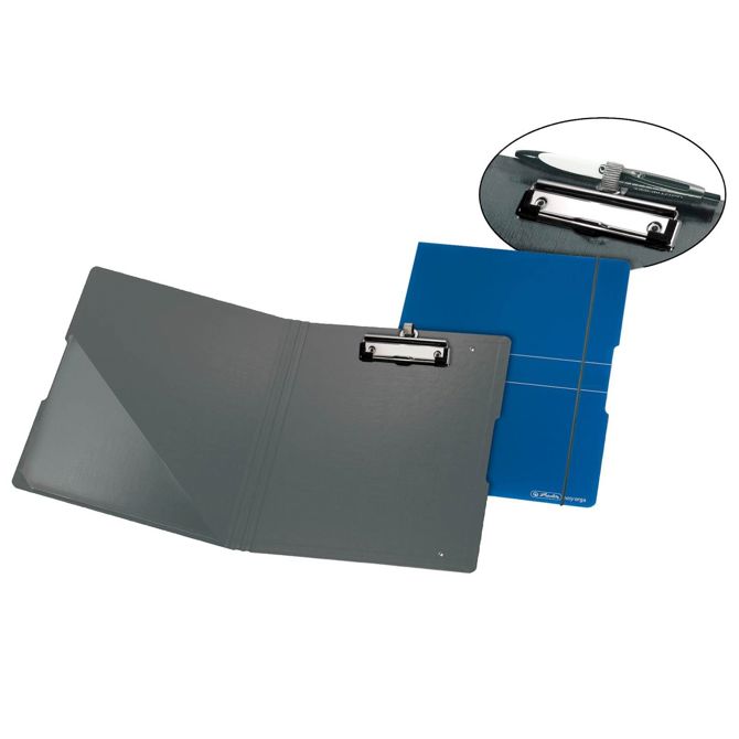 Herlitz clipboard mapa, A4, modra 4